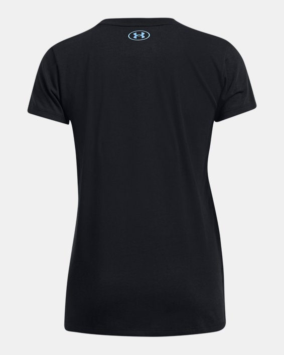 Women's Project Rock Underground Core T-Shirt, Black, pdpMainDesktop image number 3